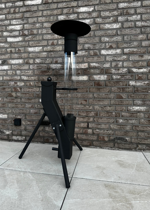 Flamesa Magnus Compact - Liten pelletkamin för utomhusbruk
