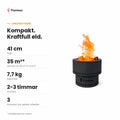 Flamesa Flame: översikt över mått och egenskaper