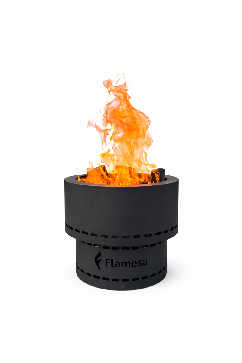 Flamesa® Flame – Rökfri (pellet) eldfat för utomhusbruk