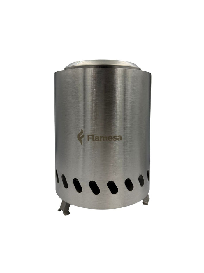 Flamesa® Vulcan – Pelleteldkorg för utomhusbruk i bordsmodell