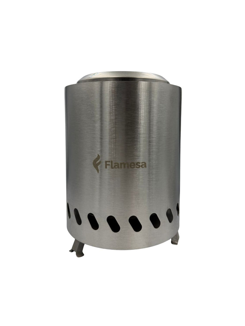 Flamesa® Vulcan – Pelleteldkorg för utomhusbruk i bordsmodell